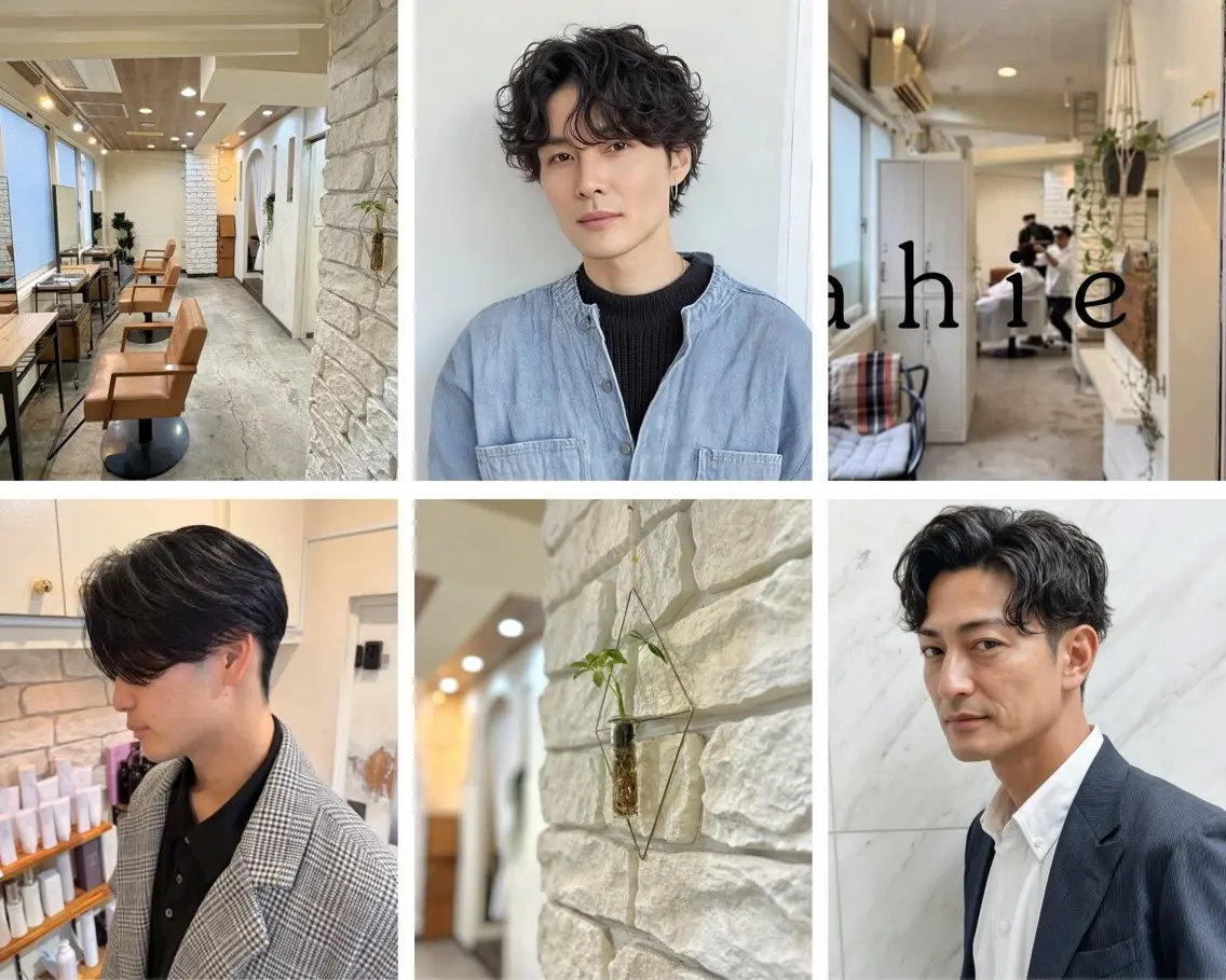メンズ tahie 松屋町のヘアスタイル
