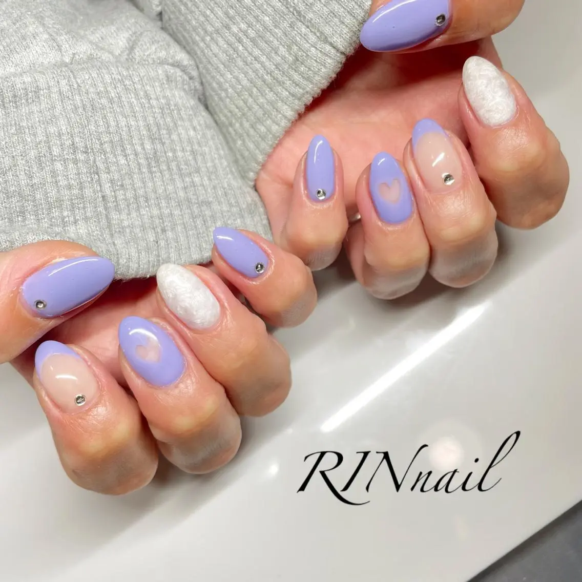 ネイル ハンドネイル ハンドケア RIN HOMEnailのネイルデザイン