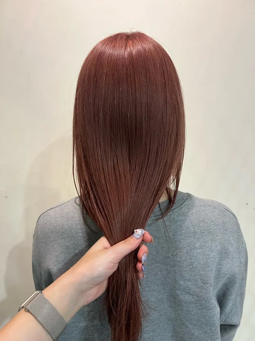 セミロング ヘアカラー トリートメント yuuna. 🪽のヘアスタイル