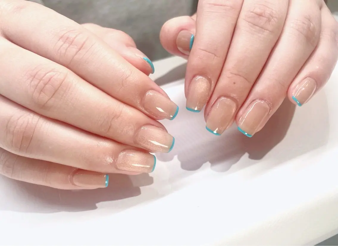 ネイル フレンチネイル マグネットネイル ワンカラーネイル フットネイル 【新宿】Nail Yamazakiのネイルデザイン
