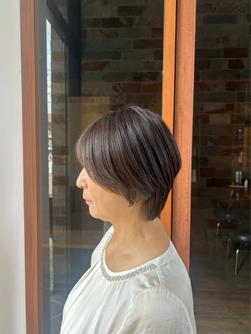 ショート ショートヘア カット 村松 麻菜のヘアスタイル