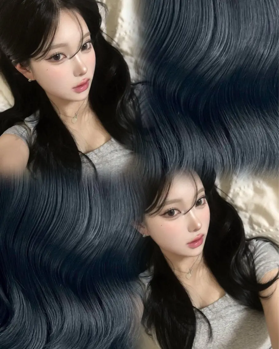 ロング カラー ヘアカラー 🧸レイヤー× ベージュ🥯カホ🍯のヘアスタイル