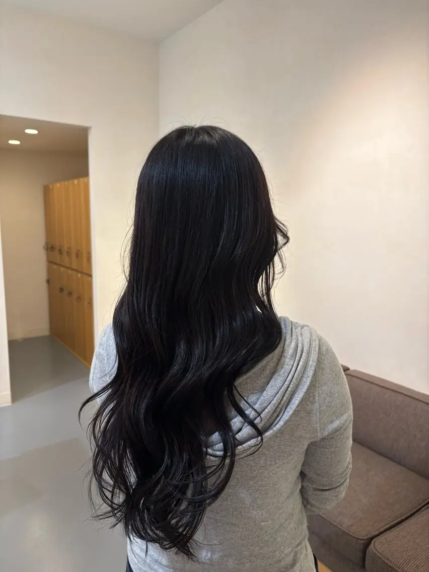 ロング カラー ヘアカラー 近藤 巧麻のヘアスタイル