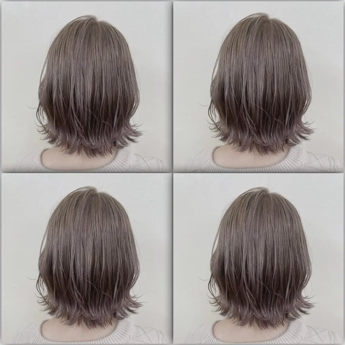 ミディアム カラー レイヤーダブルカラー KYONのヘアスタイル