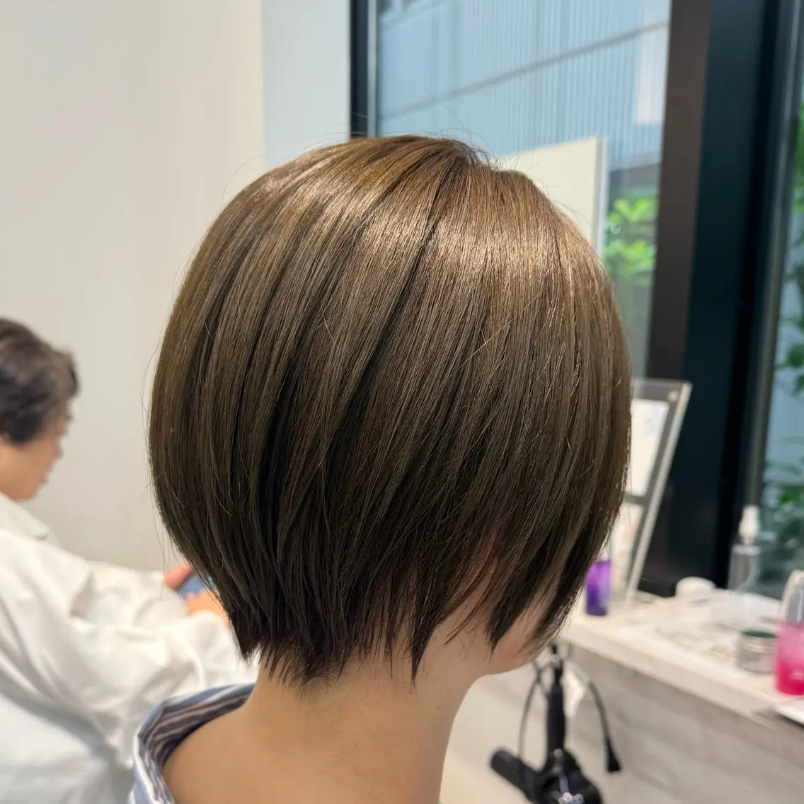 ショート カット あさひ かなのヘアスタイル