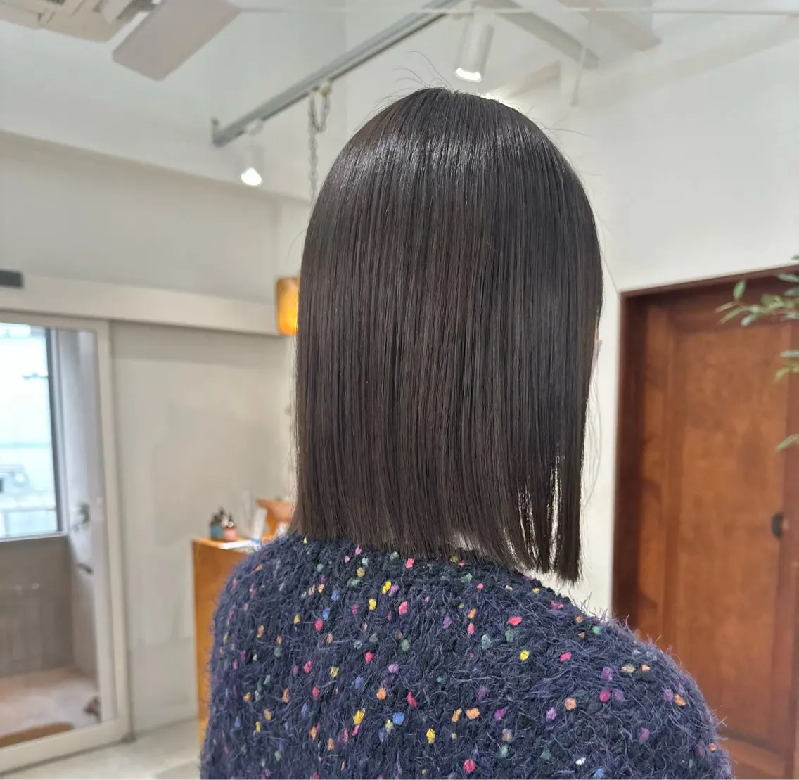 ミディアム ヘアカラー oorry.toku /髪質改善ストレートのヘアスタイル
