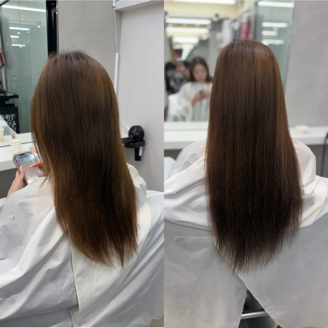 ロング エクステ uiki シールエクステのヘアスタイル
