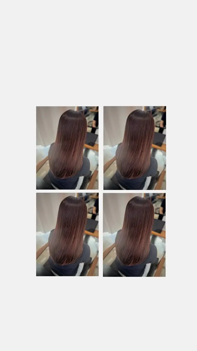 ロング カラー カット ヘアカラー 髪質改善🪽 森川☜ ☜ のヘアスタイル