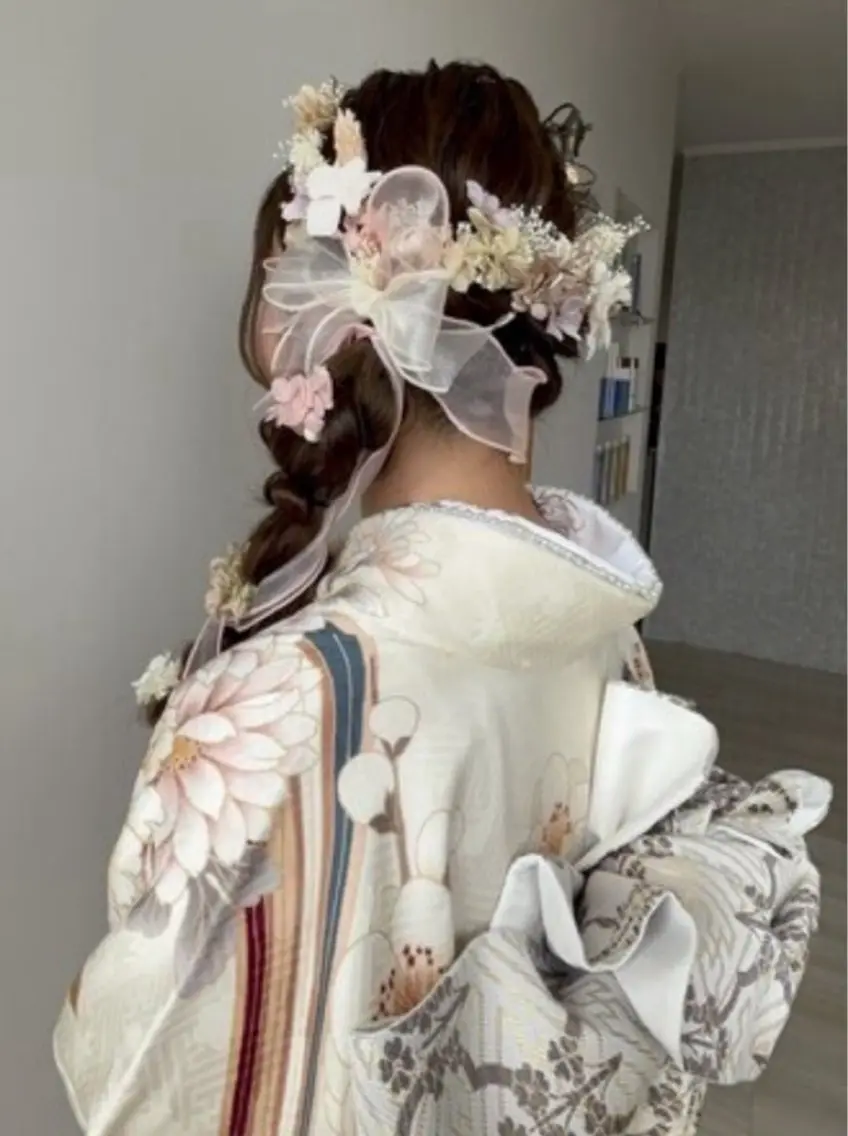 ヘアアレンジ 安田 里奈のヘアスタイル