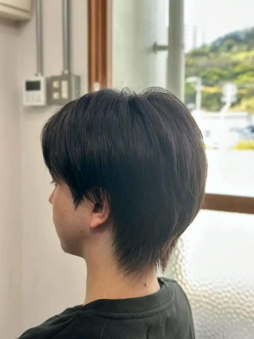メンズ メンズウルフカット ウルフカット カット Snalyメンズ特化 スエハラのヘアスタイル