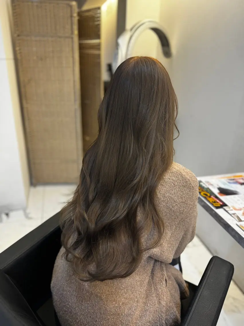 ロング カラー ヘアカラー LUPIbyLee Sakuraのヘアスタイル