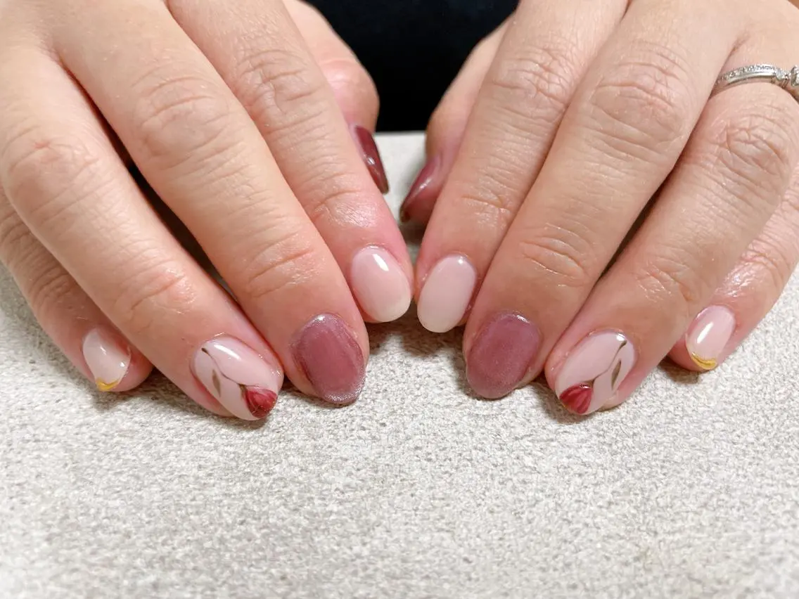 ネイル ハンドネイル kikinail 溝の口のネイルデザイン