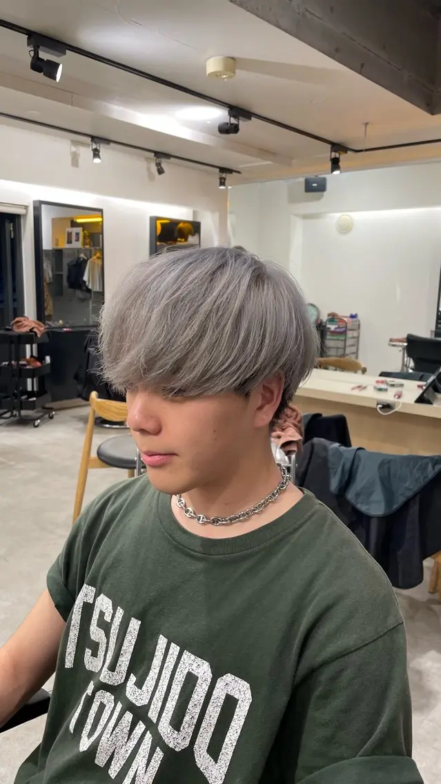 カラー メンズ ヘアカラー fifth 武正 琉生のヘアスタイル
