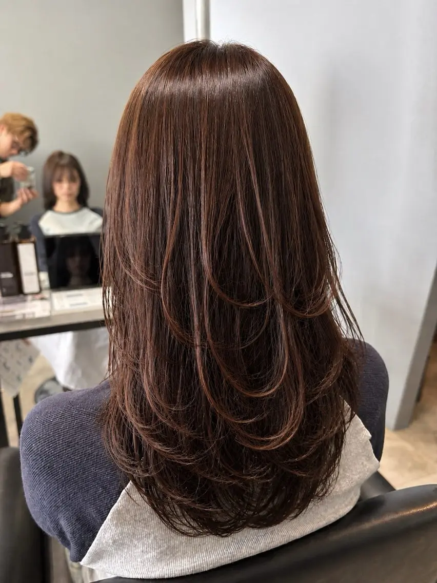 セミロング カット 🌙GLITTER 🌙菱沼孝将🌙のヘアスタイル