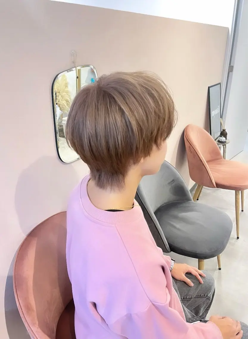 メンズ ヘアカラー トリートメント 当日予約◎ risaのヘアスタイル