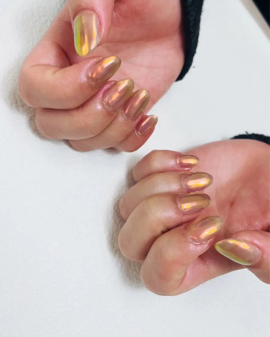 ネイル 氷ネイル・うるうるネイル ハンドネイル nail room.のネイルデザイン