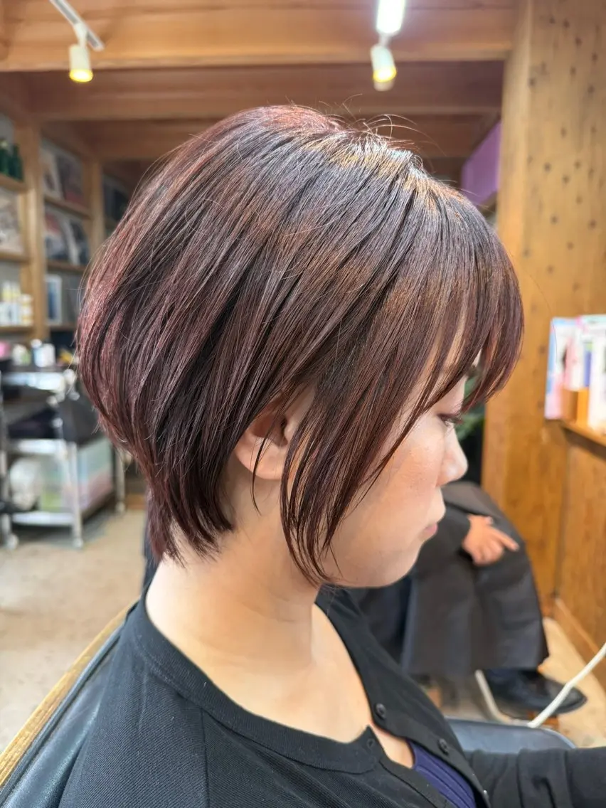 ミディアム ボブ Okazaki Tatsuyaのヘアスタイル