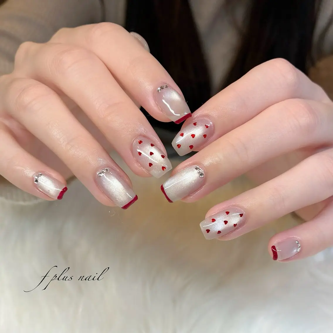 ミディアム ハンドネイル kanako nail🌷のネイルデザイン