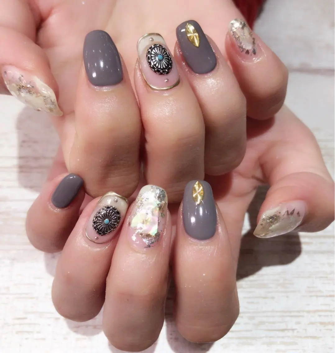 ネイル Lino+ ネイル&よもぎ蒸しのネイルデザイン