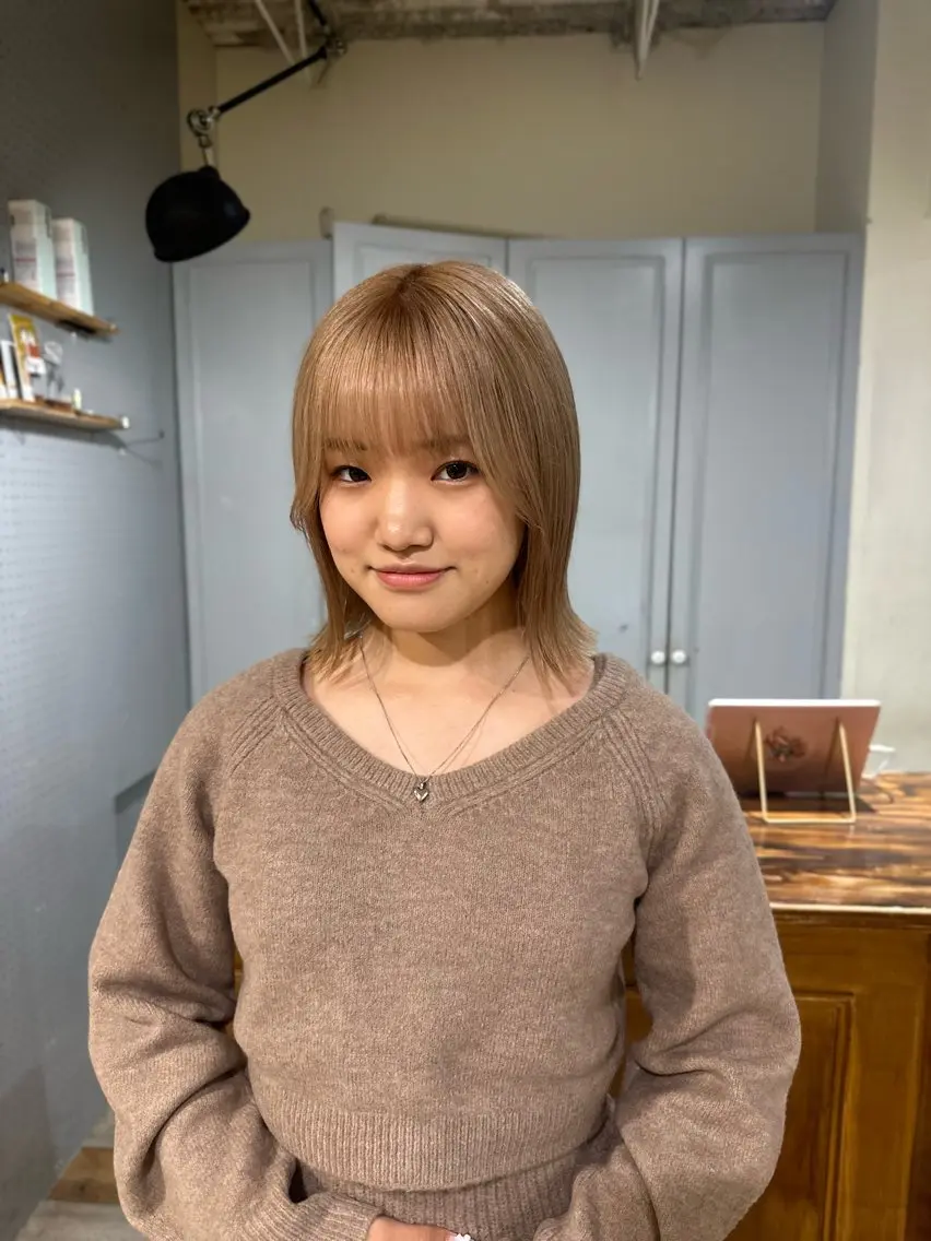 ミディアム カラー 🌿丁寧なカウンセリ ング/Naoki🌿のヘアスタイル