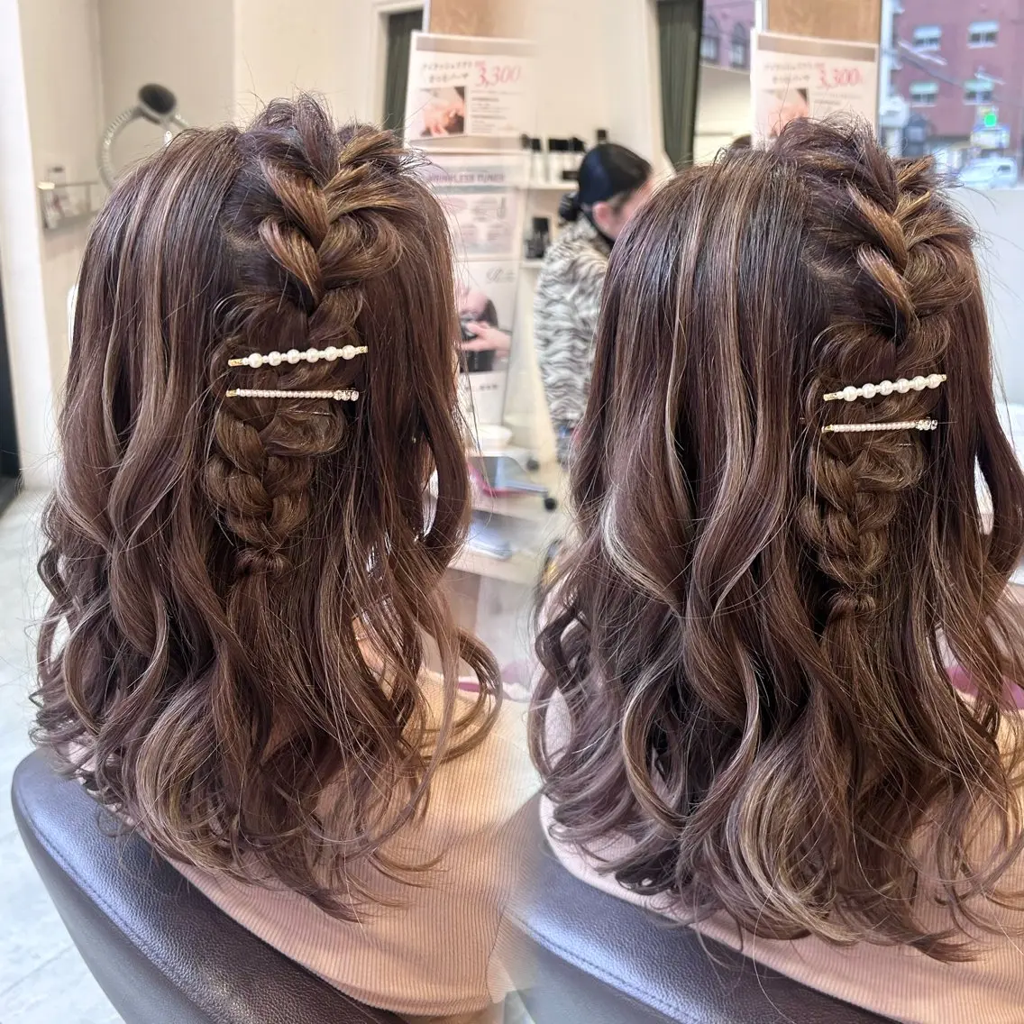 ヘアアレンジ 透明感カラー💎✨/ 梅田/KUREAのヘアスタイル