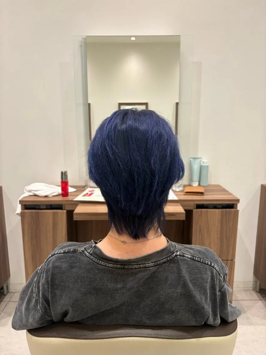 カラー ヘアカラー 黒澤 凌空のヘアスタイル