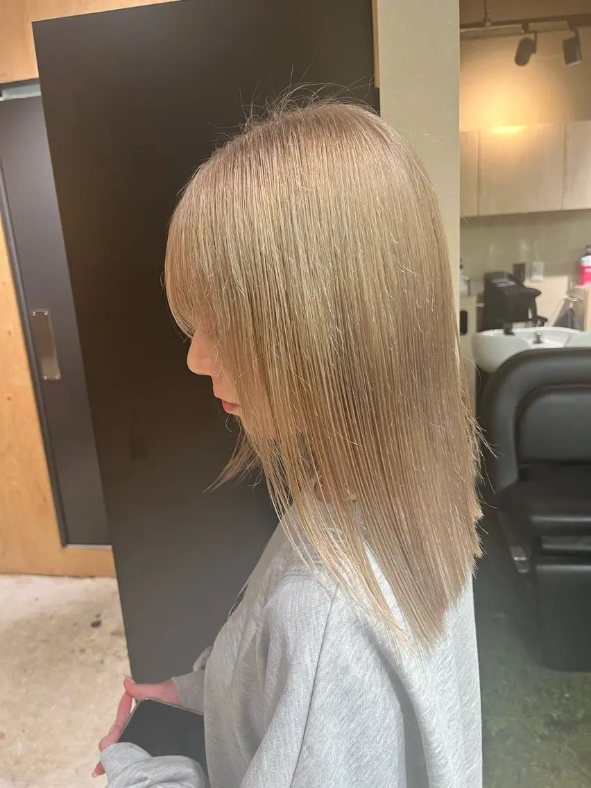 ミディアム ヘアカラー トリートメント 🏅EIGHT難波/ 【店長】タモツのヘアスタイル