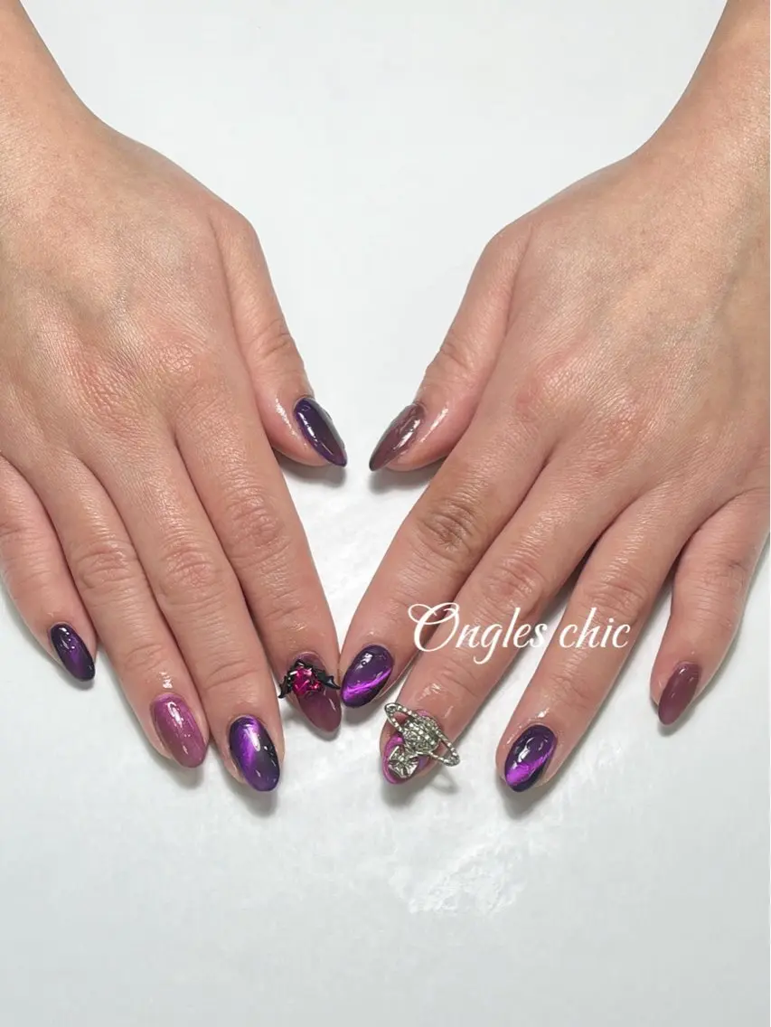 ネイル ハンドネイル ongles chicのネイルデザイン