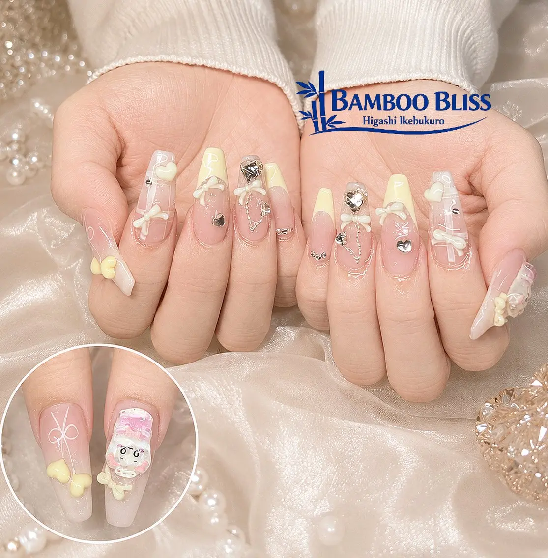 ネイル ハンドネイル BAMBOO BLISS東池袋のネイルデザイン