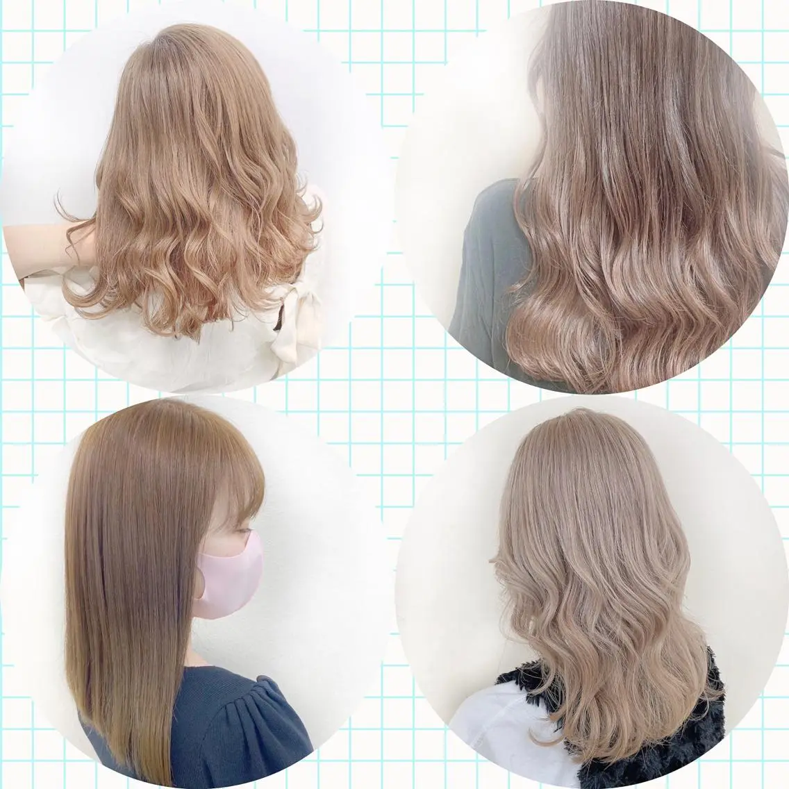 ミディアム カラー 💕上野美容師☁ ブリーチ💖サワのヘアスタイル