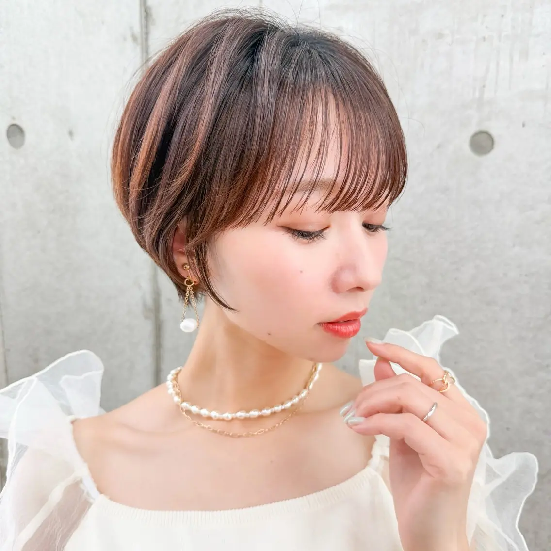 ショート カット トリートメント 美髪矯正 💟Nanatsuのヘアスタイル