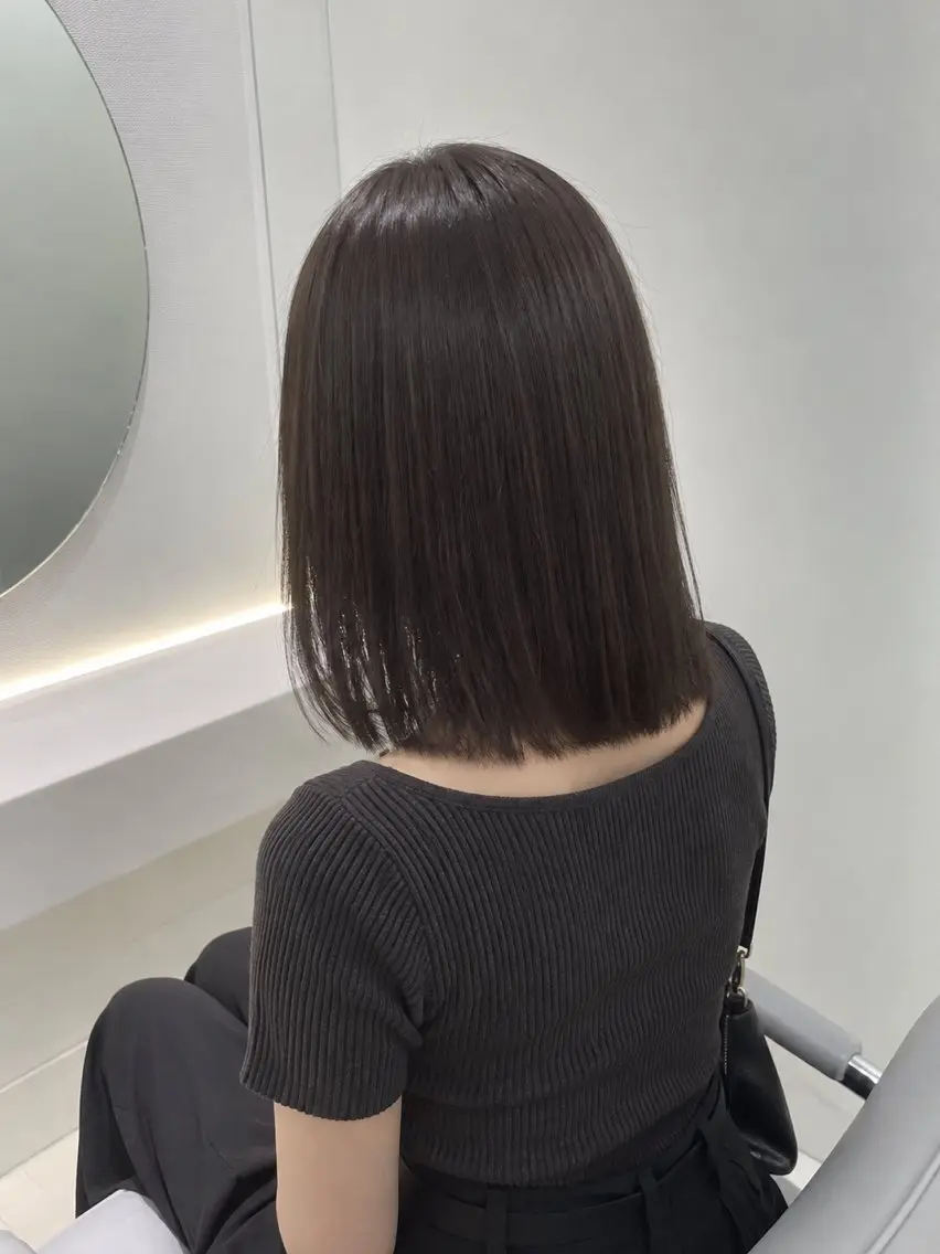 ミディアム カラー ヘアカラー ar+ こころ🎀のヘアスタイル