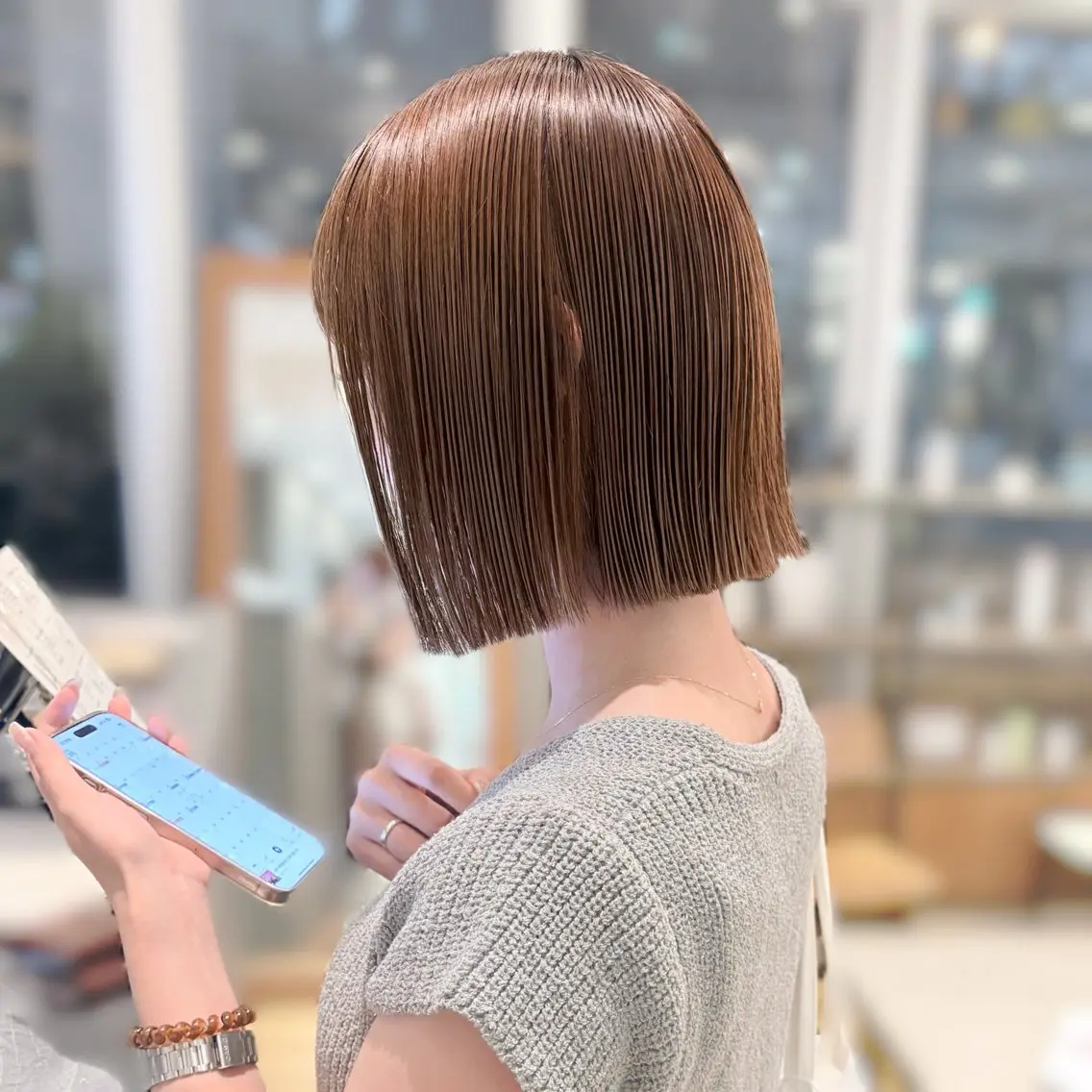【こなれ感UP♡】やわらか似合わせボブ‪✂︎‬👩🏼🤍の写真