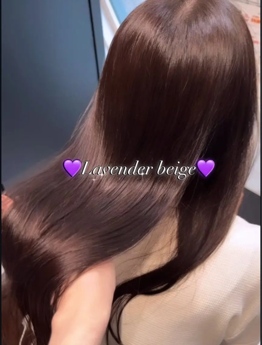 セミロング カット ヘアカラー 💎THE ECT 💎Yu-ka🪄✨のヘアスタイル