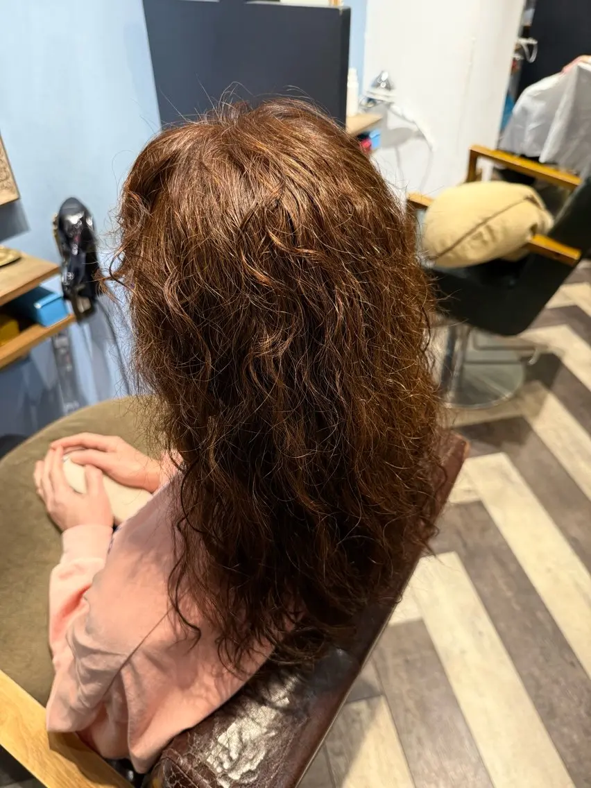 ロング カラー ヘアカラー echelle 🐈⬛瑠菜のヘアスタイル