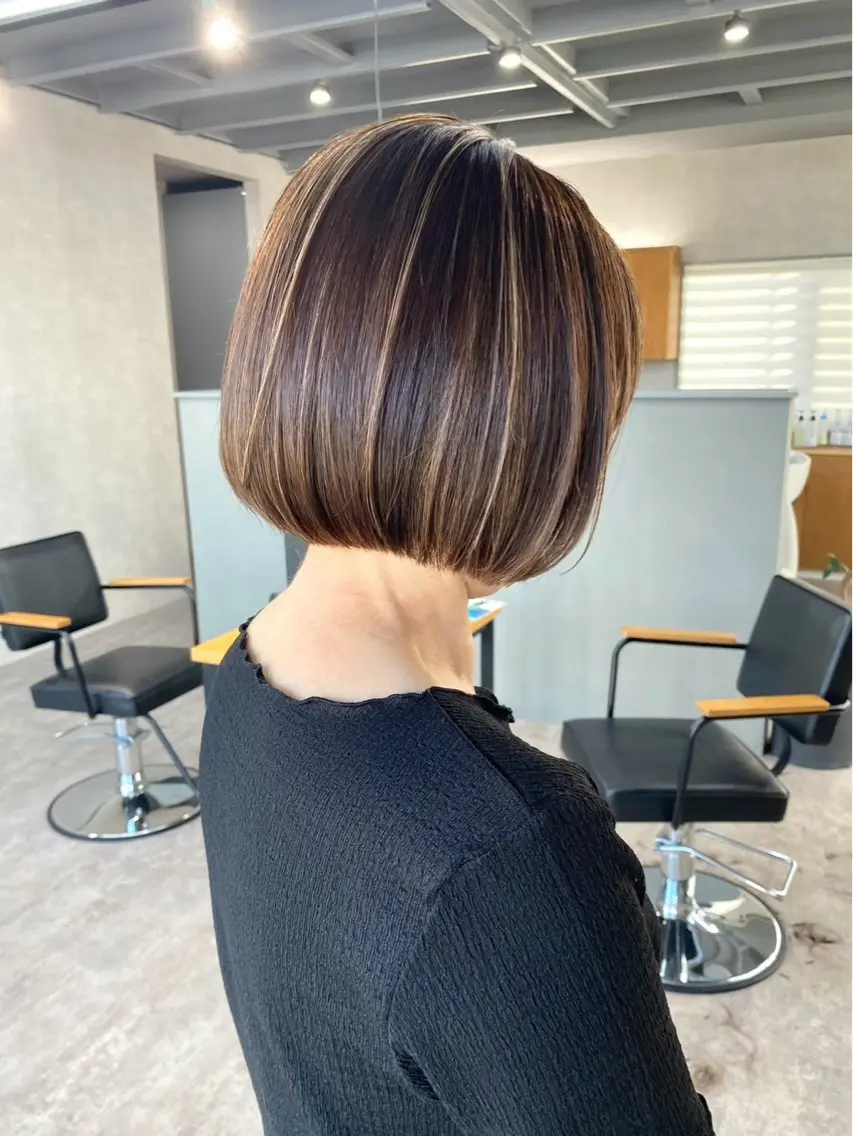 カット＋ハイライト＋1stepトリートメントの写真