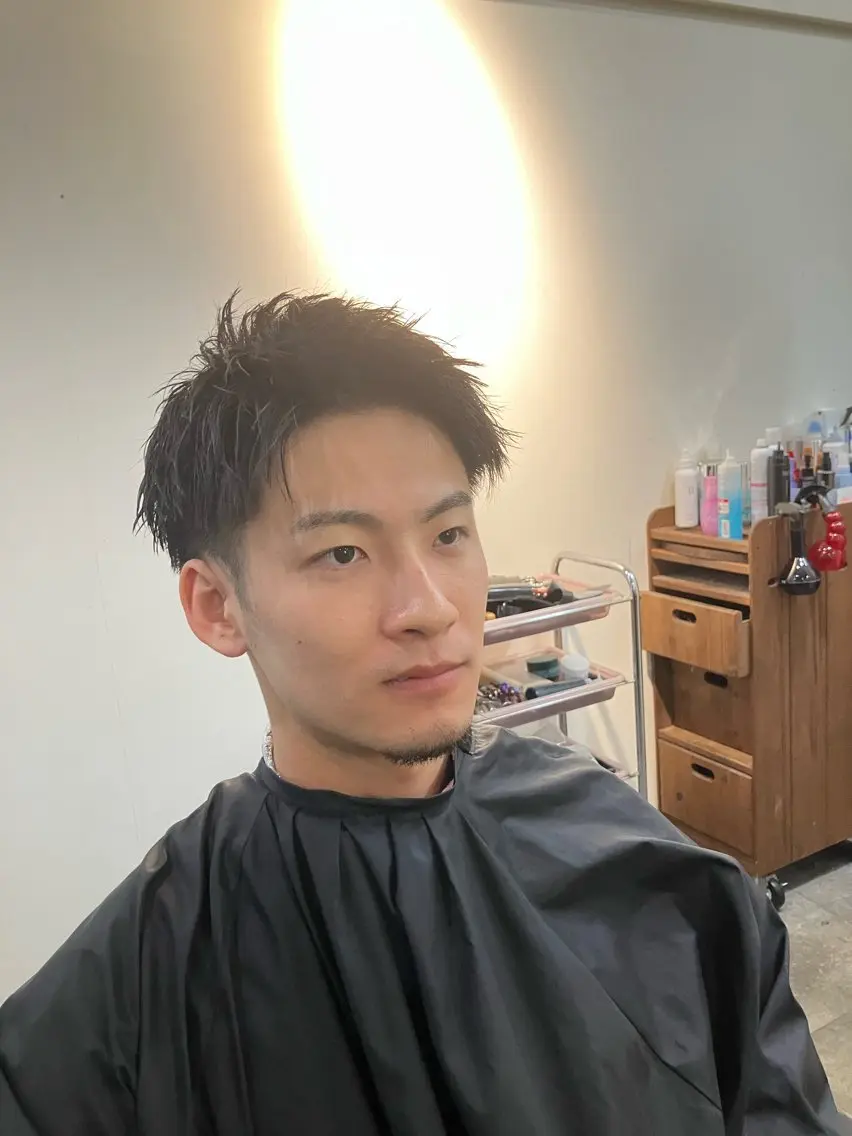 ショート ヘアアレンジ メンズ カット 児玉 翔のヘアスタイル