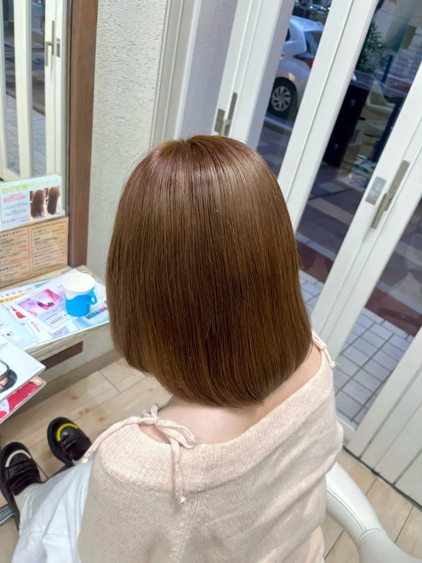 ミディアム ヘアカラー 浦和/Azur 山口 結衣のヘアスタイル
