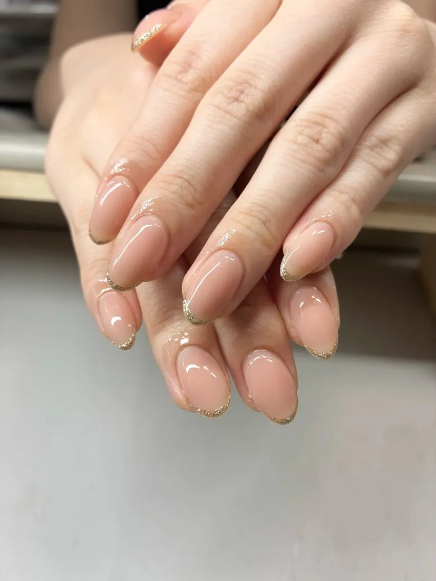 オフなし🫧フレンチネイル※下地カラーはクリアの写真