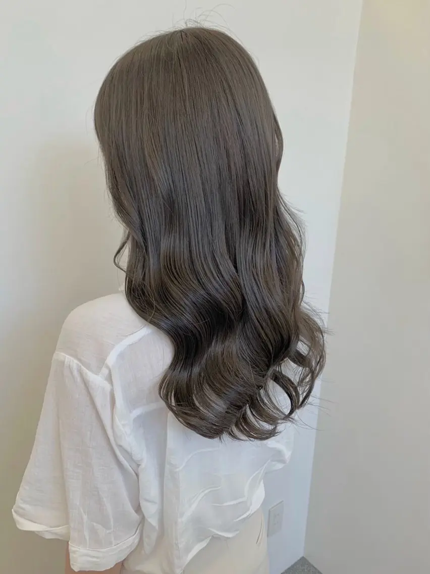 ロング カラー ParveMix🍀 藤原愛未のヘアスタイル