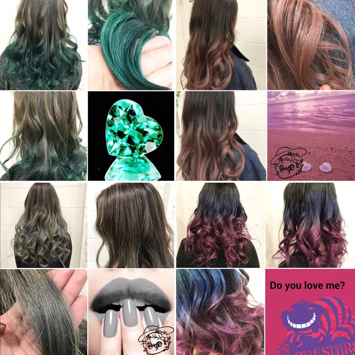 ロング カラー ヘアカラー トリートメント ✨️眉毛、派手髪、 ハイトーンShinの眉毛・アイブロウイメージ