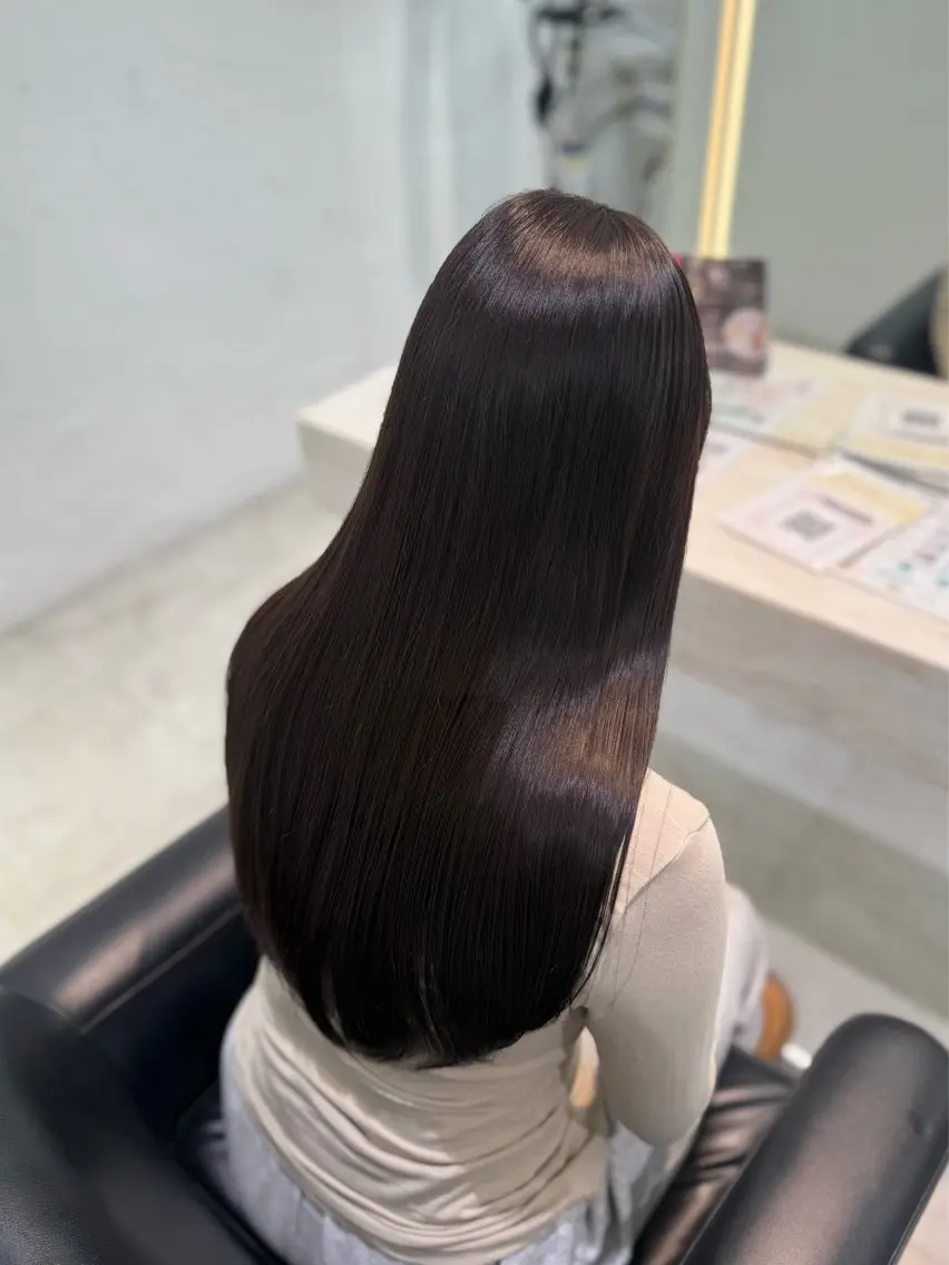 🎀ワンカラー➕Aujua 4step トリートメント🎀の写真