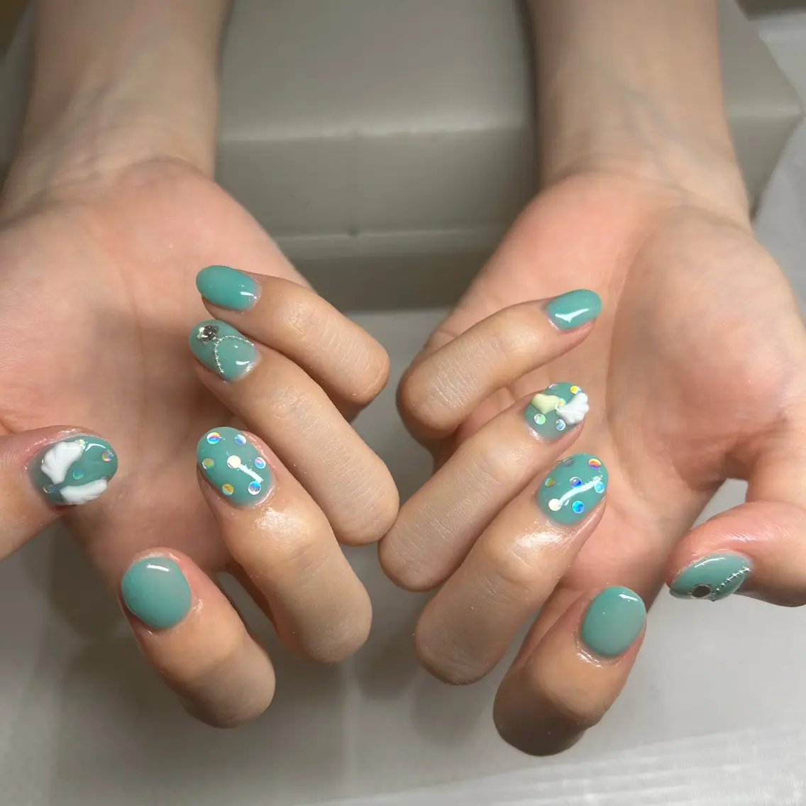 ネイル ハンドネイル 水山 暎華のネイルデザイン