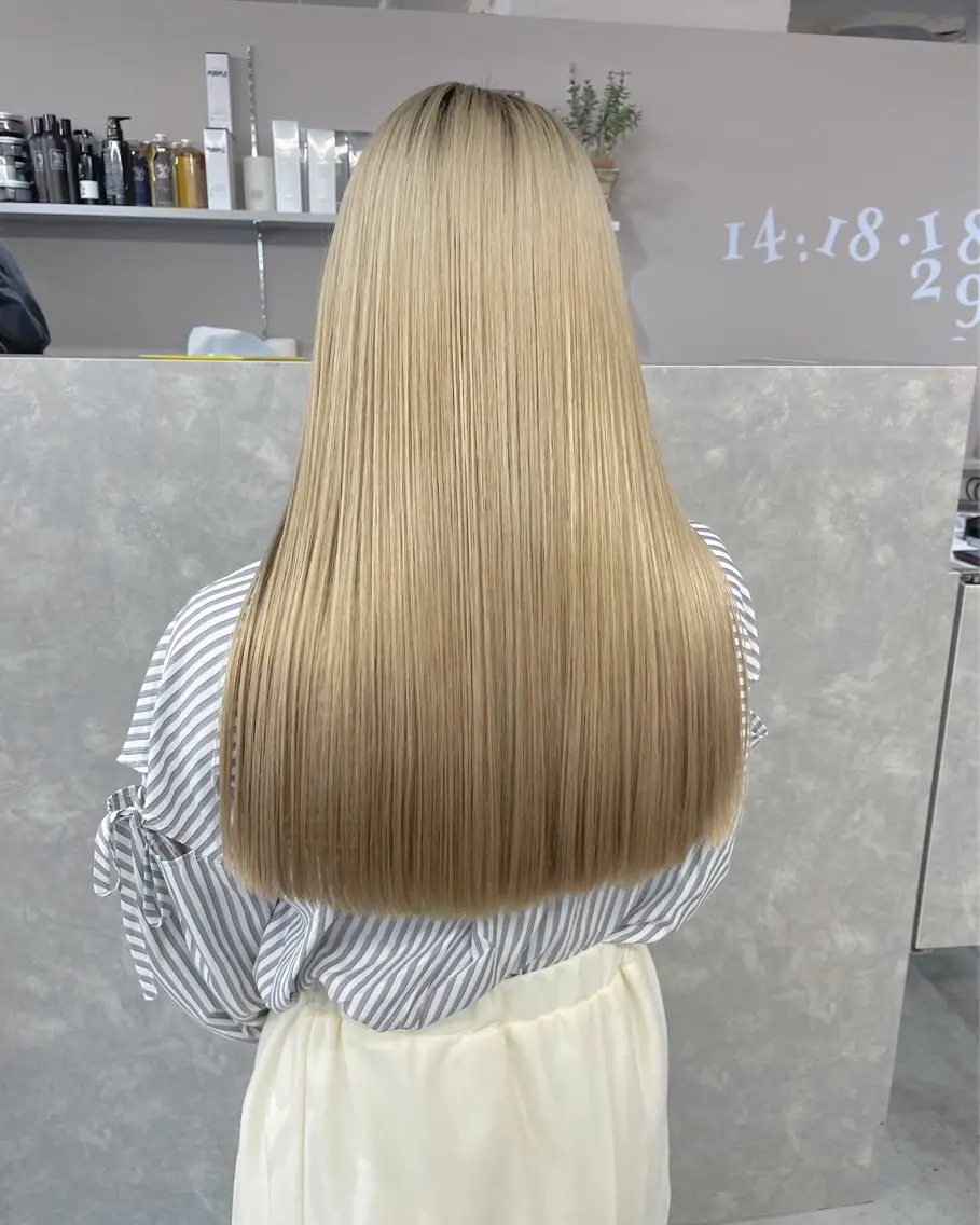 ロング カラー ヘアカラー 艶髪/透明感カラー tawadaのヘアスタイル