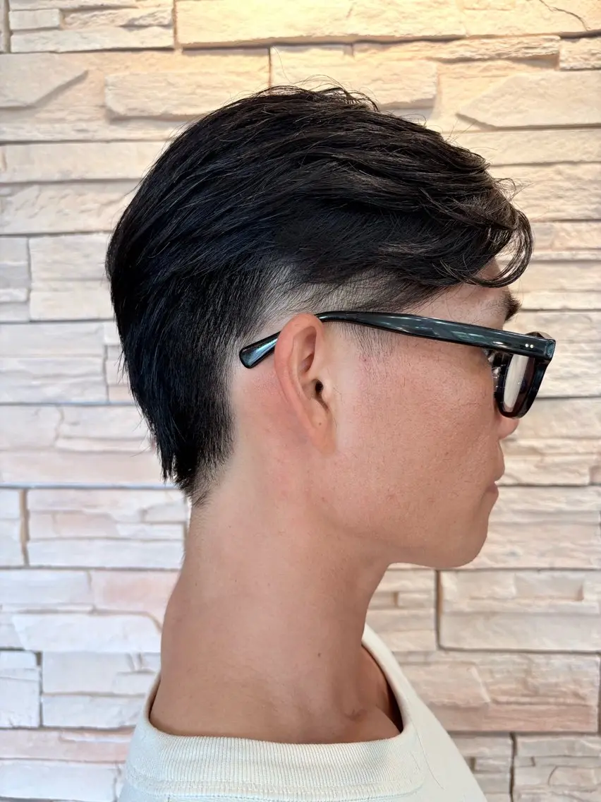 ショート メンズ カット 宮澤 由依のヘアスタイル