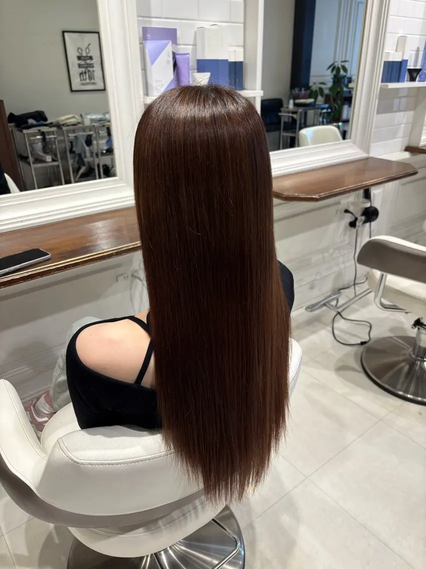 ロング かわの あんのヘアスタイル