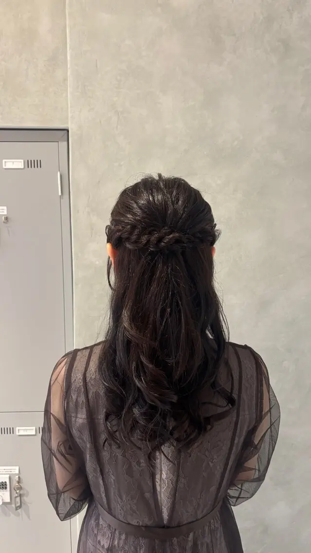 ミディアム ヘアアレンジ 🍒みしろ ほたる🍒のヘアスタイル
