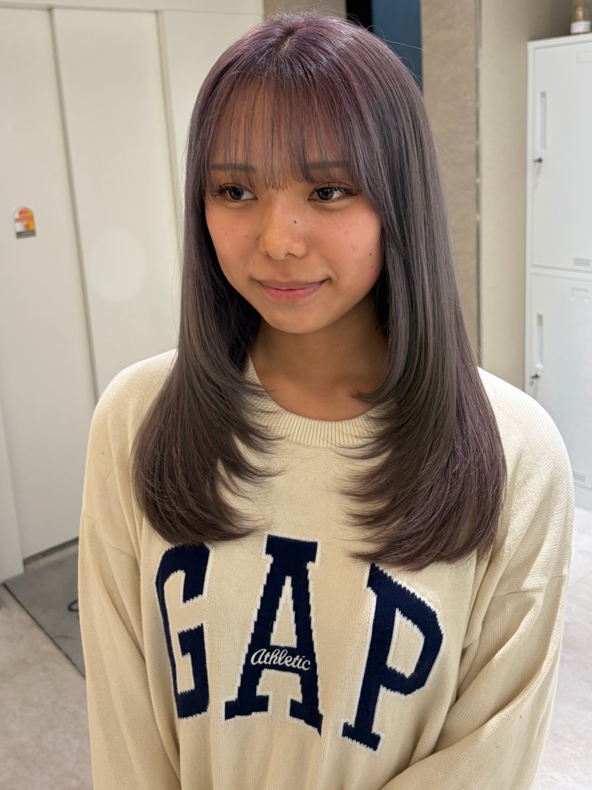 ロング TLUUS/大阪梅田 ボブ ショート✨️蓮のヘアスタイル