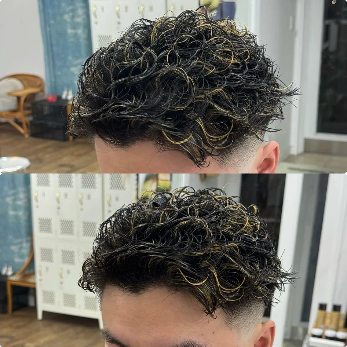 ショート カラー パーマ ヘアアレンジ メンズ カット ヘアカラー パーマ メンズ特化サロン ユウヘイのヘアスタイル