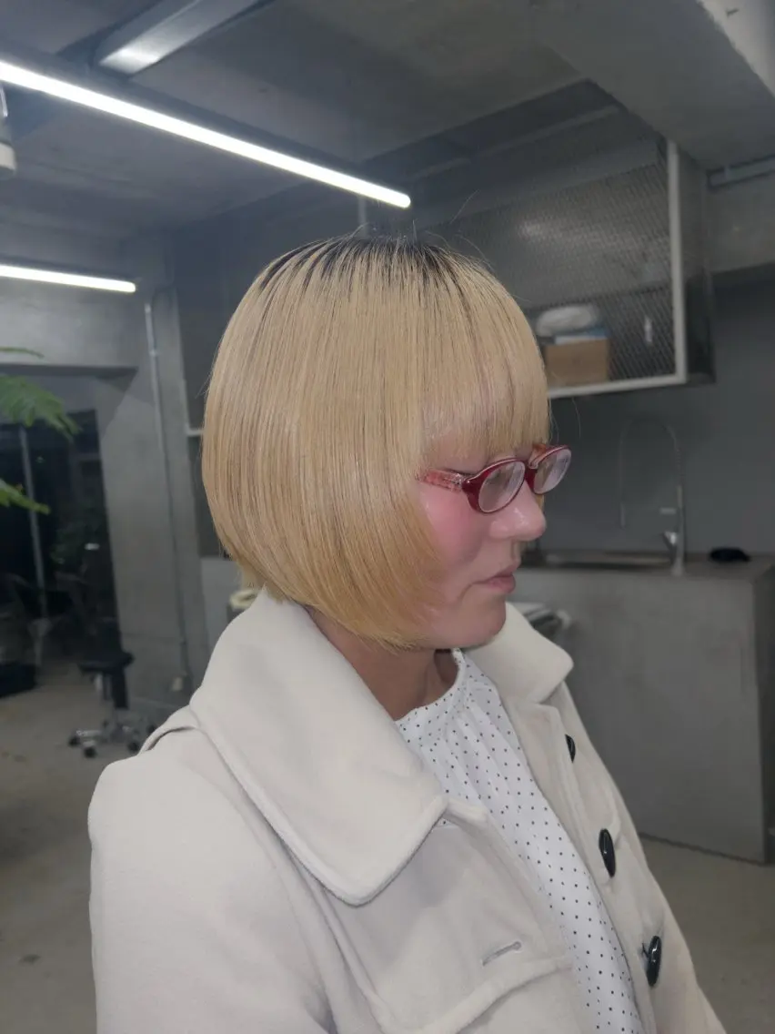 ショート 顔周りカット fleurdelis ୨୧ AOIのヘアスタイル
